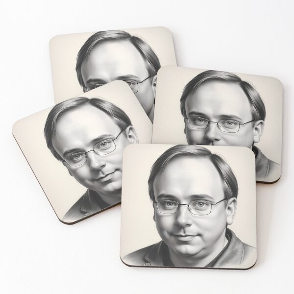 Item preview, Linus Torvalds designed and sold by WorldofCharcoal.