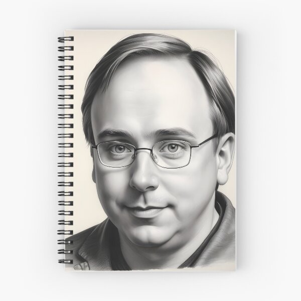Item preview, Linus Torvalds designed and sold by WorldofCharcoal.