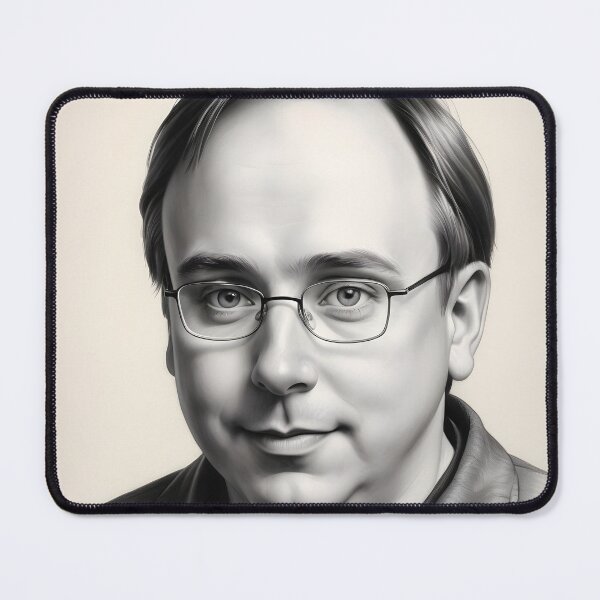 Item preview, Linus Torvalds designed and sold by WorldofCharcoal.