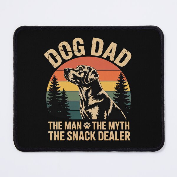 Item preview, Dog Dad The Man The Myth Snack Dealer Father Day4 designed and sold by FadeOfThrone.