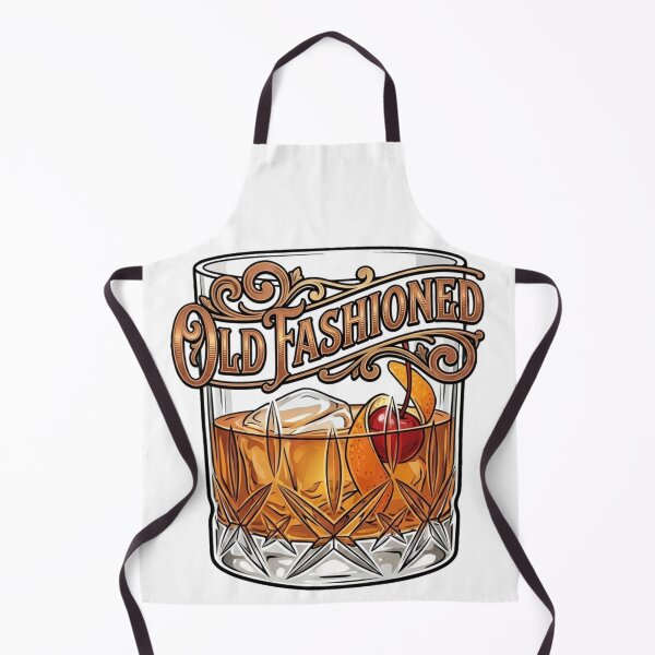 Item preview, Classic Old Fashioned Cocktail Vintage Bar Decor designed and sold by OneLineBar.