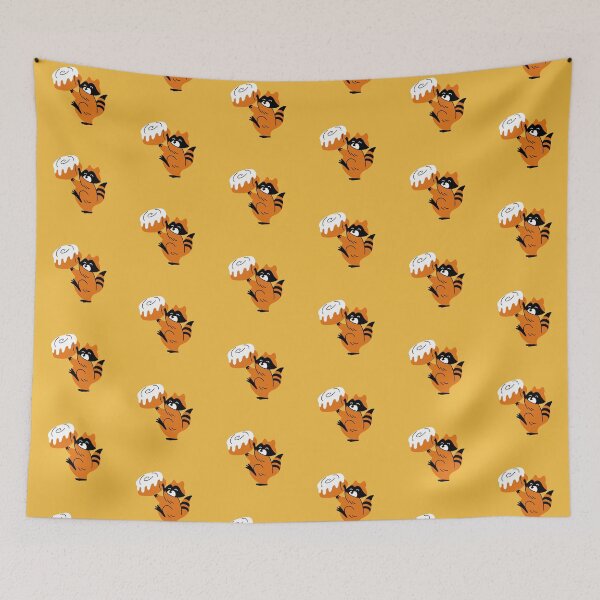 Item preview, tricky raccoon coffee  designed and sold by delicate-pov.