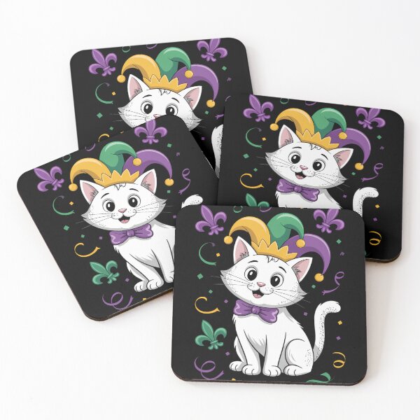 Item preview, Mardi Gras Cat designed and sold by sterabamineh.