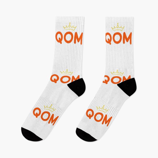 Item preview, QOM Queen of the Mountain Women's Cycling & Running Gear | Strava QOM Segment Champion Apparel | Inspirational Gift for Competitive Female Cyclists and Runners designed and sold by BMLprint ⭐⭐⭐⭐⭐.