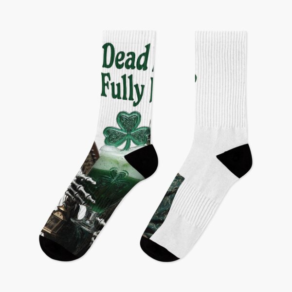 Item preview, Lucky Skeleton Stout T-Shirt | “Dead Lucky & Fully Loaded” Sarcastic Irish Skeleton Emblem Tee | St. Patrick's Day Ornate Graphic designed and sold by YMLux.
