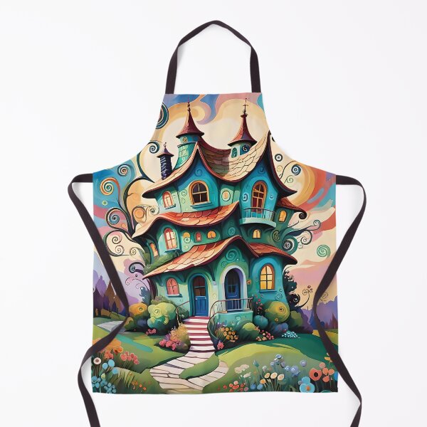Item preview, Whimsical House Against A Colorful Sky designed and sold by ByNicoleSara.