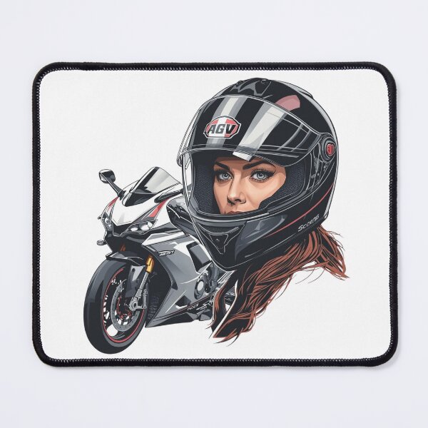 Item preview, Female Rider- Power, Freedom & Motorcycle Spirit designed and sold by TwoWheels-sklep.