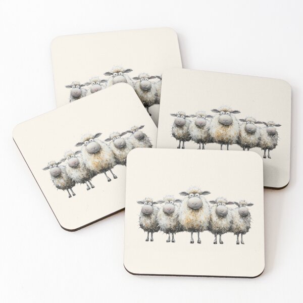 Item preview, Gorgeous Sheep ' The Back to Bed Sheep’ BY SHiRLeY MacARTHuR designed and sold by Shirley MacArthur Art.