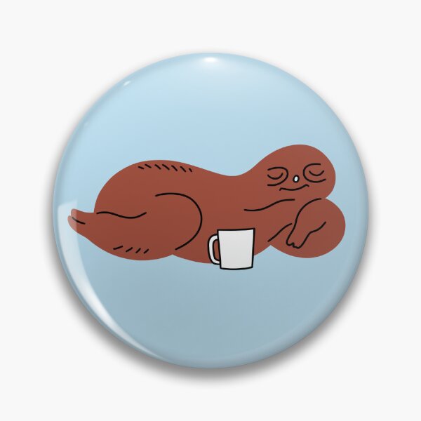 Item preview, sleepy sloth coffee  designed and sold by delicate-pov.