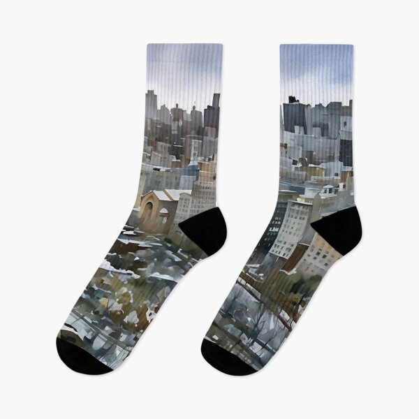 Item preview, Stone Walls to Central Park designed and sold by RCWatercolours.