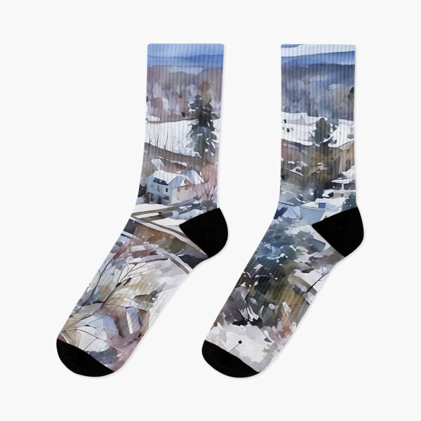 Item preview, Frost on First Street designed and sold by RCWatercolours.