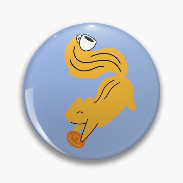 Item preview, squeaky squirrel coffee  designed and sold by delicate-pov.