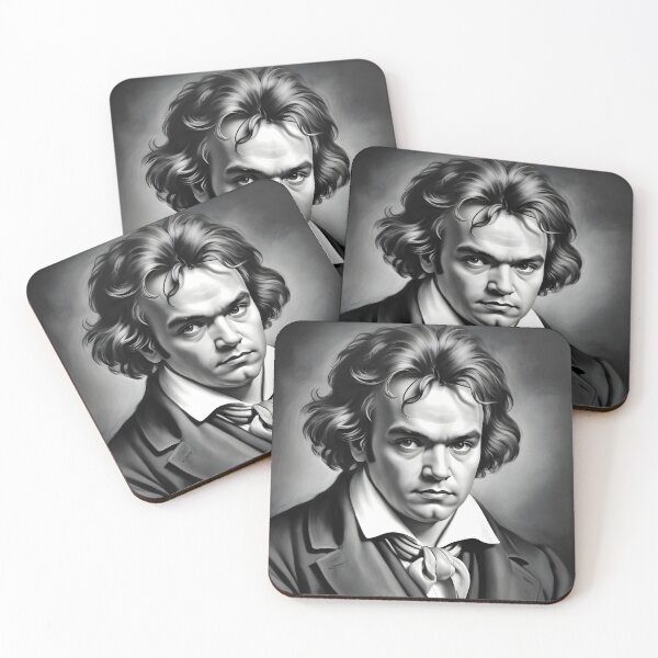 Item preview, Ludwig van Beethoven designed and sold by WorldofCharcoal.