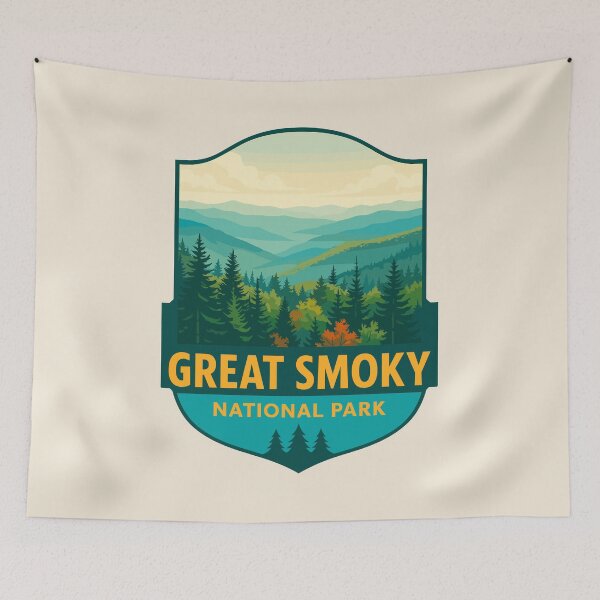 Item preview, Great Smoky Mountains National Park Sticker designed and sold by Gideon Emmerich.