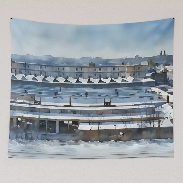 Item preview, Rust Belt Feels the Chill designed and sold by RCWatercolours.