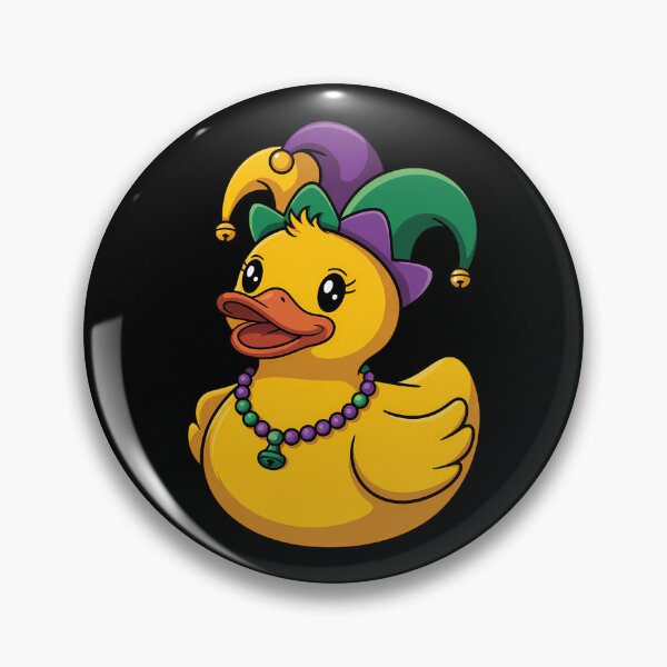 Item preview, Mardi Gras Cute Duck designed and sold by sterabamineh.