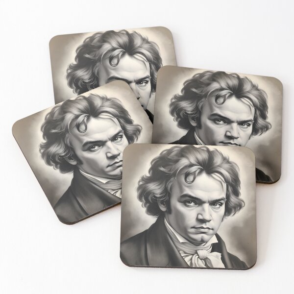 Item preview, Ludwig van Beethoven designed and sold by WorldofCharcoal.