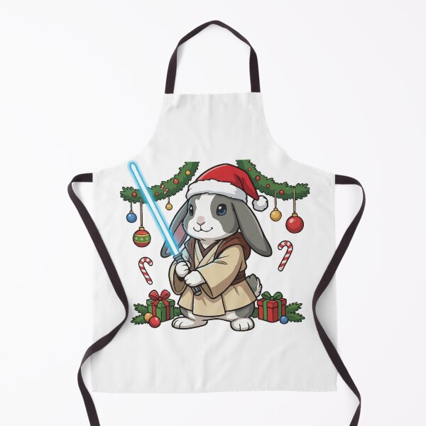 Item preview, Obi-Wan Xmas Jedi Bunny designed and sold by karsivenco.