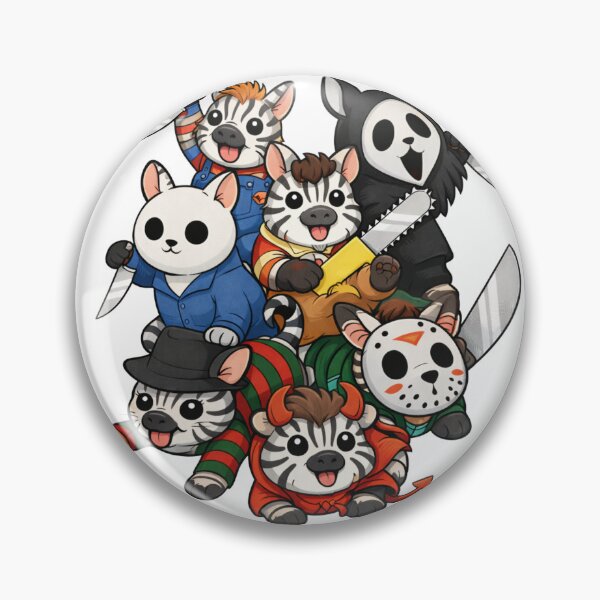 Item preview, Slasher Zebras (Group of 7)  designed and sold by PatternFly.
