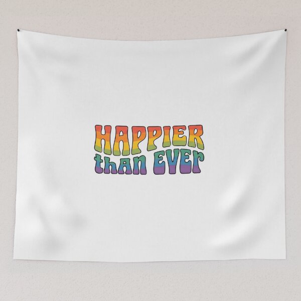 Item preview, Happier than ever designed and sold by ManikRaja.