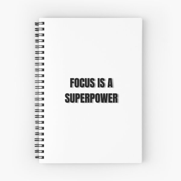 Item preview, Focus Is a Superpower Strong Motivation Mindset T-Shirt designed and sold by Art Loom.