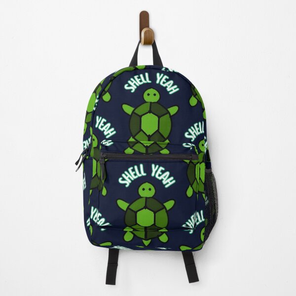 Item preview, Shell Yeah Cute Turtle Design – Funny Kawaii Animal Illustration designed and sold by HopeAndHustle.