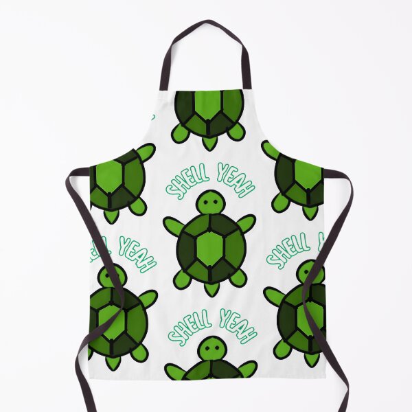 Item preview, Shell Yeah Cute Turtle Design – Funny Kawaii Animal Illustration designed and sold by HopeAndHustle.