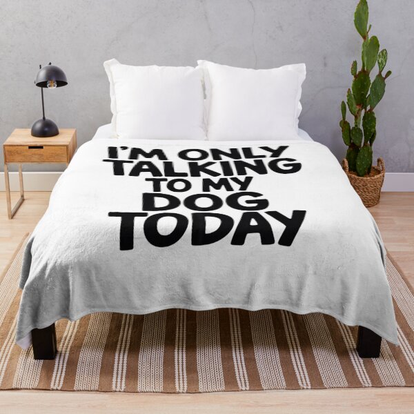 Item preview, Womens i am only talking to my dog today  designed and sold by MarryIsMonth.