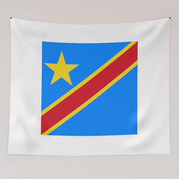 Item preview, Democratic Republic of the Congo Flag Design designed and sold by NTGUILTY.