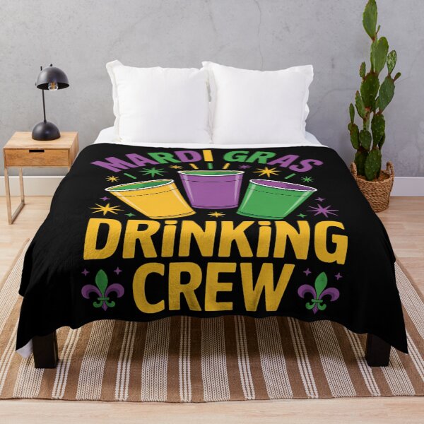 Item preview, Mardi Gras Drinking Crew New Orleans designed and sold by sterabamineh.