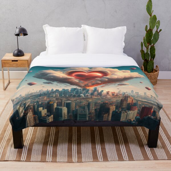 Aperçu de l'œuvre LA VILLE DE L'AMOUR créée et vendue par AqualabDesigns.