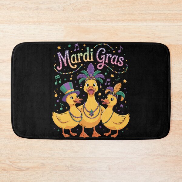 Item preview, Mardi Gras Duck Cute designed and sold by sterabamineh.