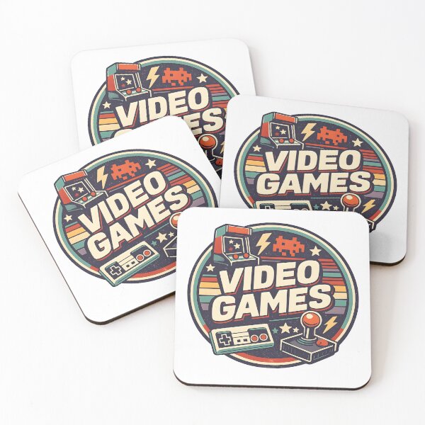 Item preview, Vintage Video Games – Retro Gaming Logo designed and sold by Dax Studio.