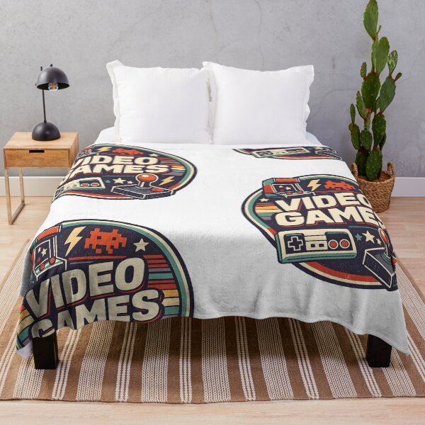 Item preview, Vintage Video Games – Retro Gaming Logo designed and sold by Dax Studio.