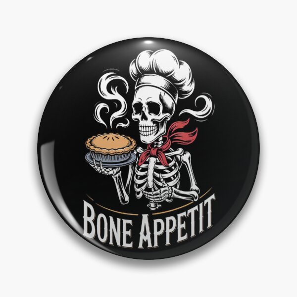 Item preview, Bone Appetit - Halloween Skeleton Chef For Adult Cook designed and sold by StuffNestie.