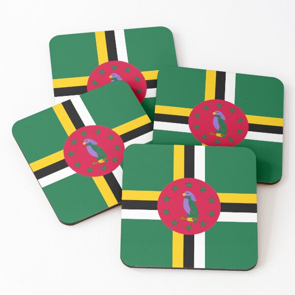 Item preview, Dominica National Flag Vibrant Design designed and sold by NTGUILTY.
