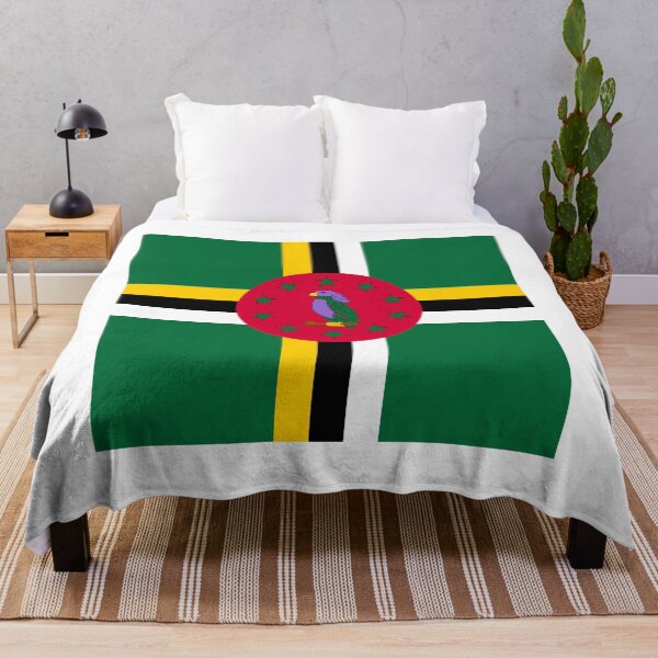 Item preview, Dominica National Flag Vibrant Design designed and sold by NTGUILTY.