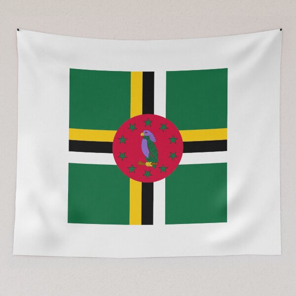 Item preview, Dominica National Flag Vibrant Design designed and sold by NTGUILTY.