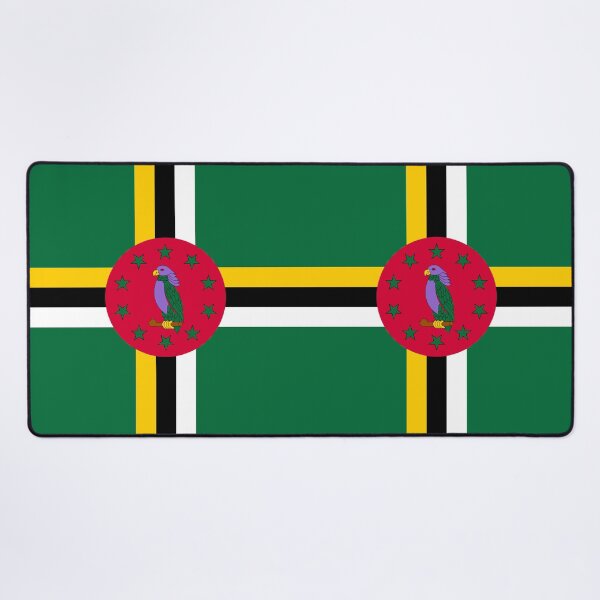 Item preview, Dominica National Flag Vibrant Design designed and sold by NTGUILTY.