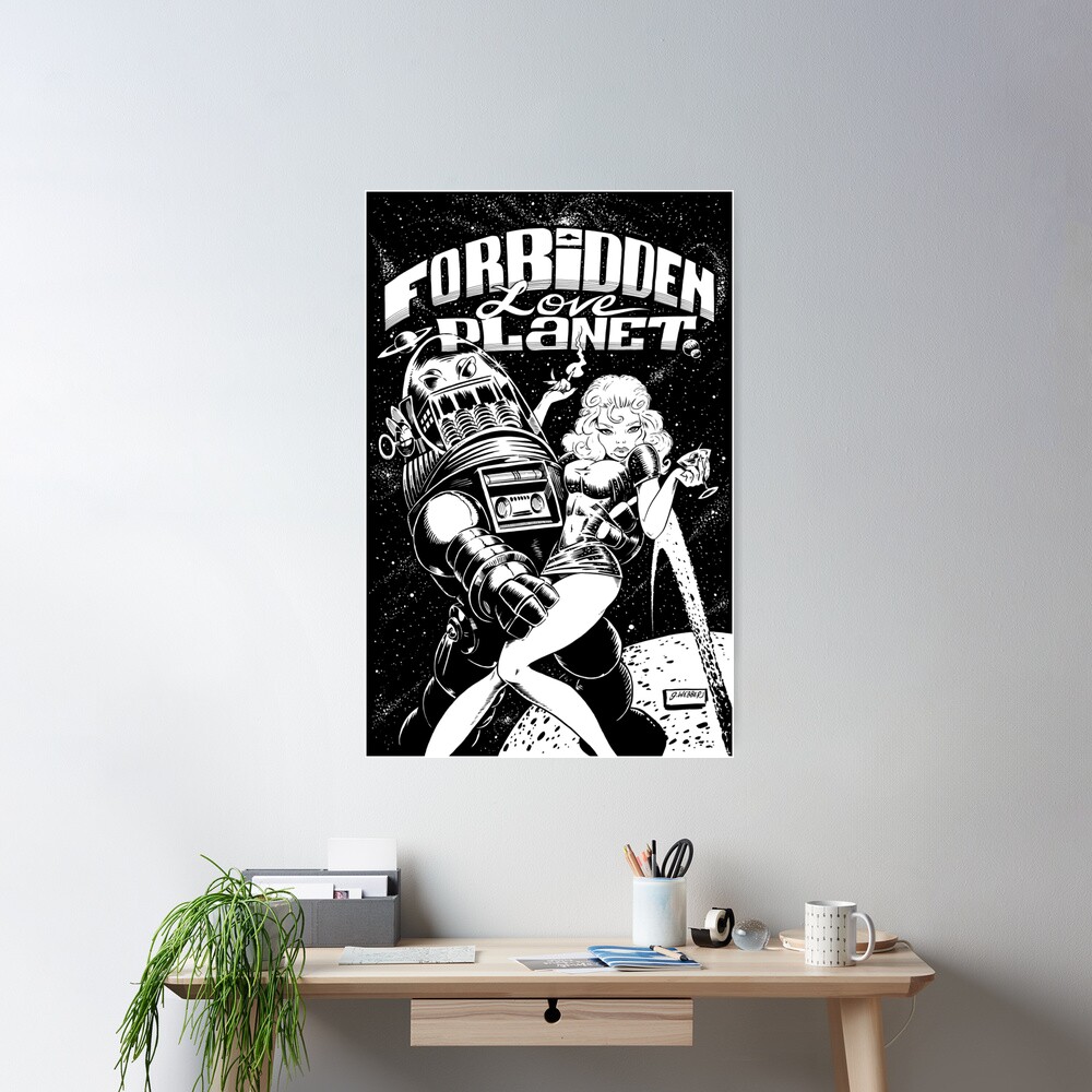 FORBIDDEN LOVE PLANET Poster