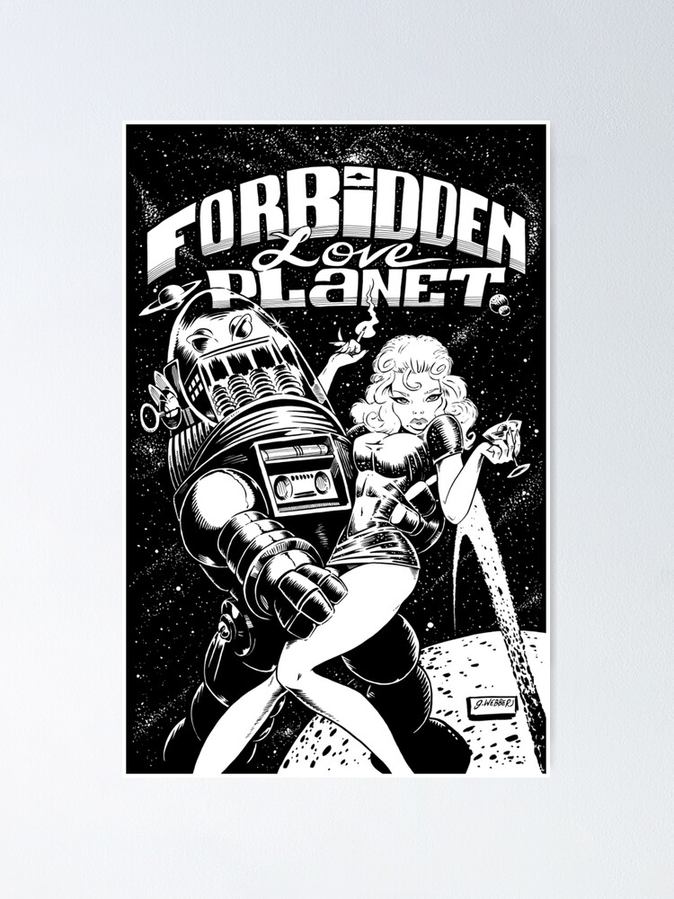 Alternate view of FORBIDDEN LOVE PLANET Poster
