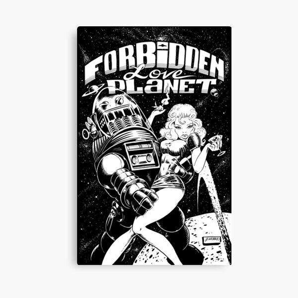 FORBIDDEN LOVE PLANET Canvas Print