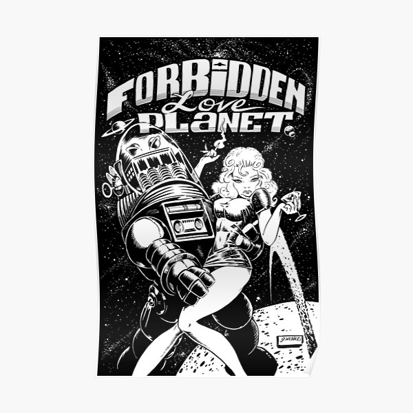 FORBIDDEN LOVE PLANET Poster