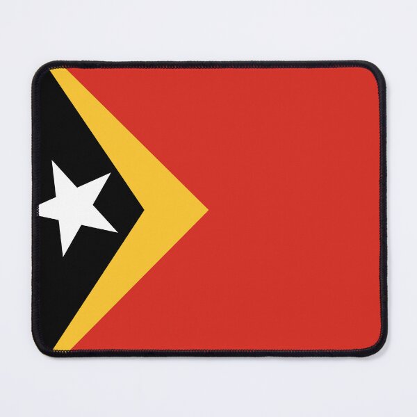 Item preview, East Timor National Flag Bold Design designed and sold by NTGUILTY.