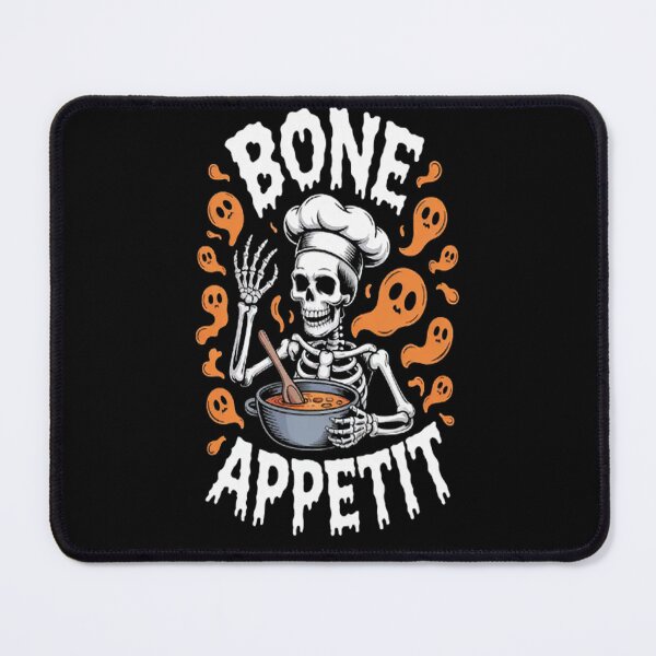 Item preview, Bone Appetit Skeleton Chef Halloween Cooking Cute Cook designed and sold by StuffNestie.