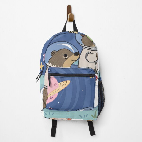 Item preview, Space Otter Astronaut Tea Party designed and sold by Bionson Art.