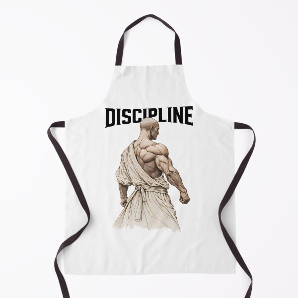 Item preview, DISCIPLINE – Stoic Warrior Gym Design designed and sold by Fantasy shirt.