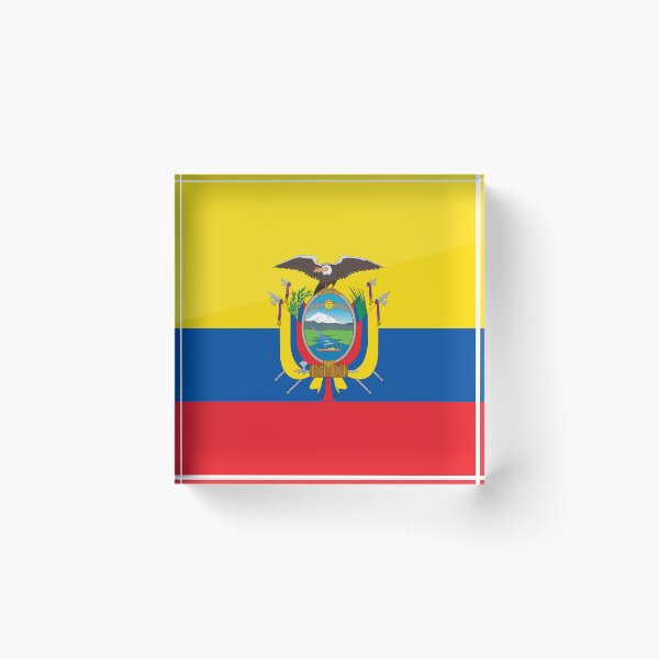 Item preview, Ecuador National Flag Vibrant Design designed and sold by NTGUILTY.
