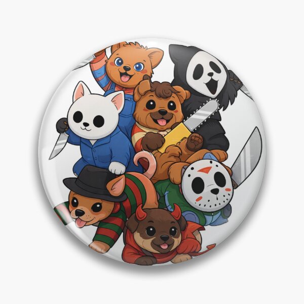 Item preview, Slasher Dogs (Group of 7)  designed and sold by PatternFly.