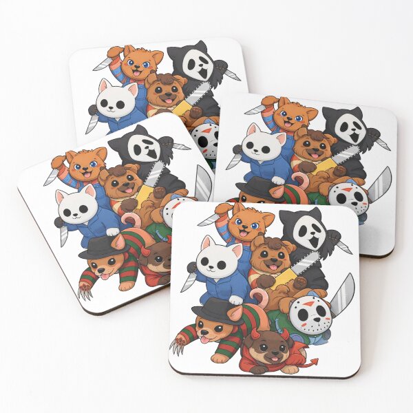 Item preview, Slasher Dogs (Group of 7)  designed and sold by PatternFly.